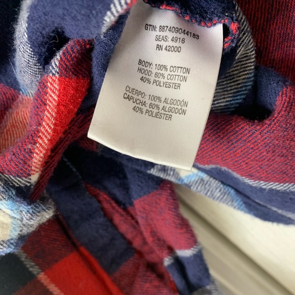 Flannel Adam Levine Button-Down - Picture 5 of 5